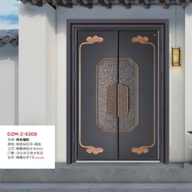精雕鑄鋁別墅大門DFX-Z-9208