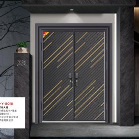 仿鑄鋁卡門別墅大門DFX-Y-8018