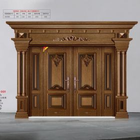 鑄鋁拼接別墅大門DFX-P-6001